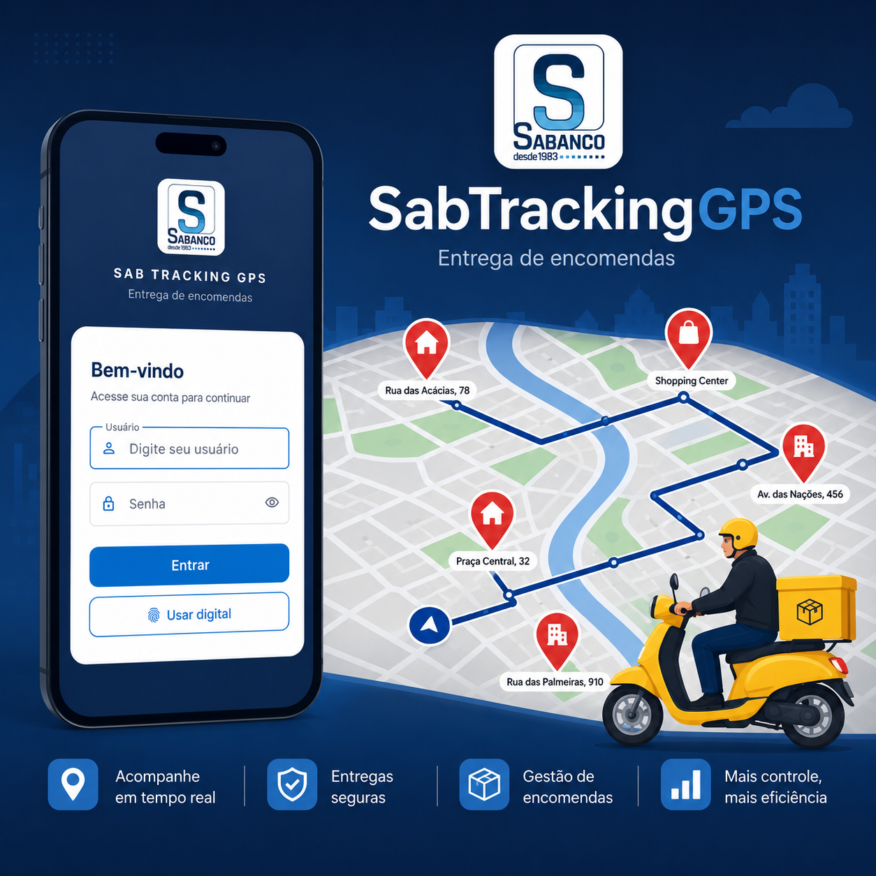 SabTrackingGPS Plataforma
